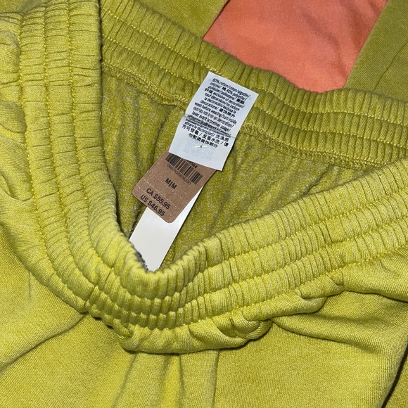 high waisted lime green olive 🫒 pink joggers🩵🪻 - Picture 3 of 3